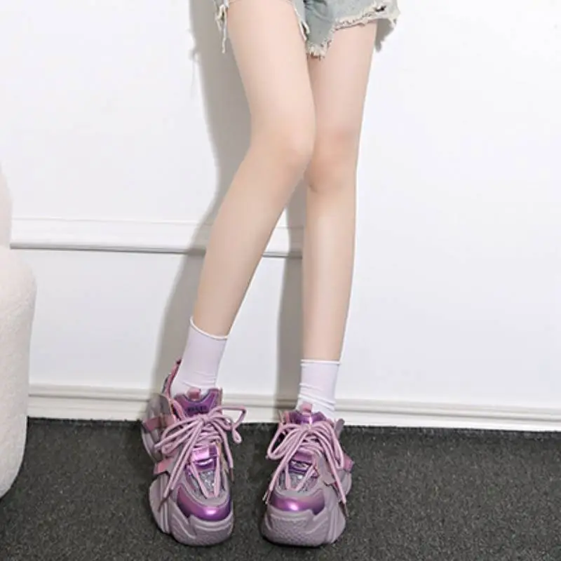 Casual Sporty Chunky Sneakers-4