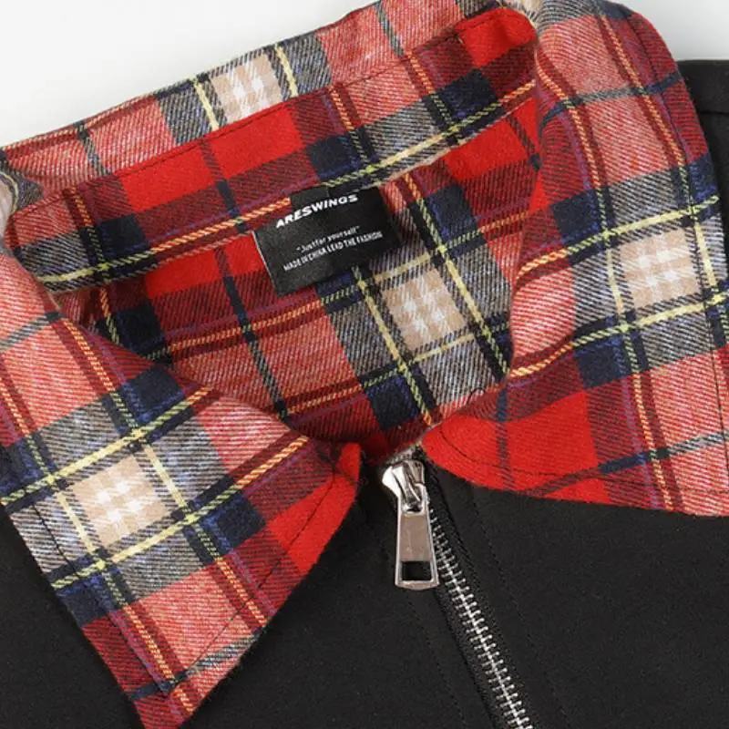 Basics Plaid Jacket-8