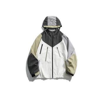 Candy Color Outdoor Hooded Jacket