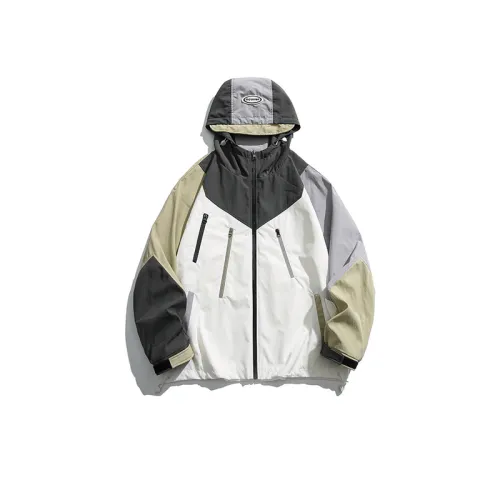 Candy Color Outdoor Hooded Jacket
