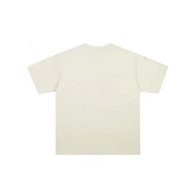 Loose Versatile Cartoon Print T Shirt-5