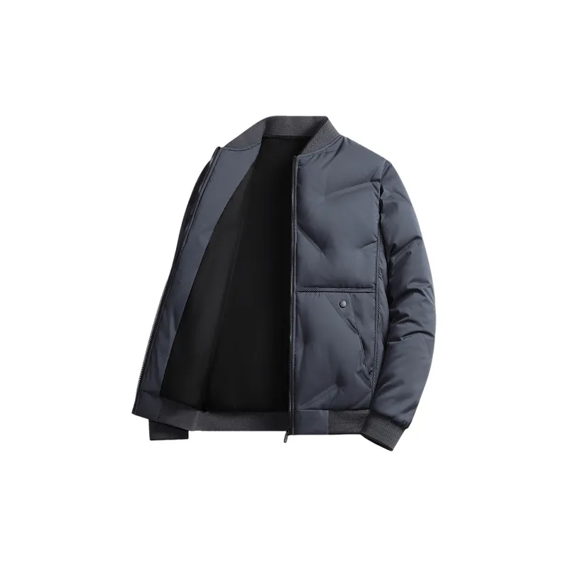 Casual Warming Grey Duck Down Jacket-1