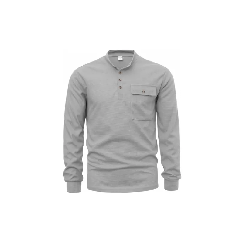 Casual Long Sleeve T shirt-2