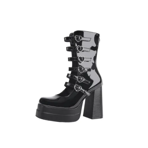 Punk Simple Ankle Boots