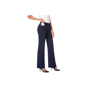 Casual Fashionable Polyester Suit Trousers Women