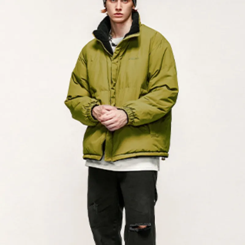 Casual Plain Quilted Jacket-9