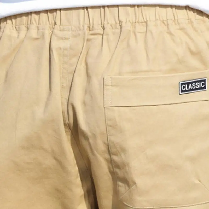Sporty Fashionable Cotton Casual Shorts-9