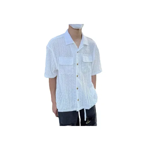 Simple Casual Loose Short-Sleeved Shirt