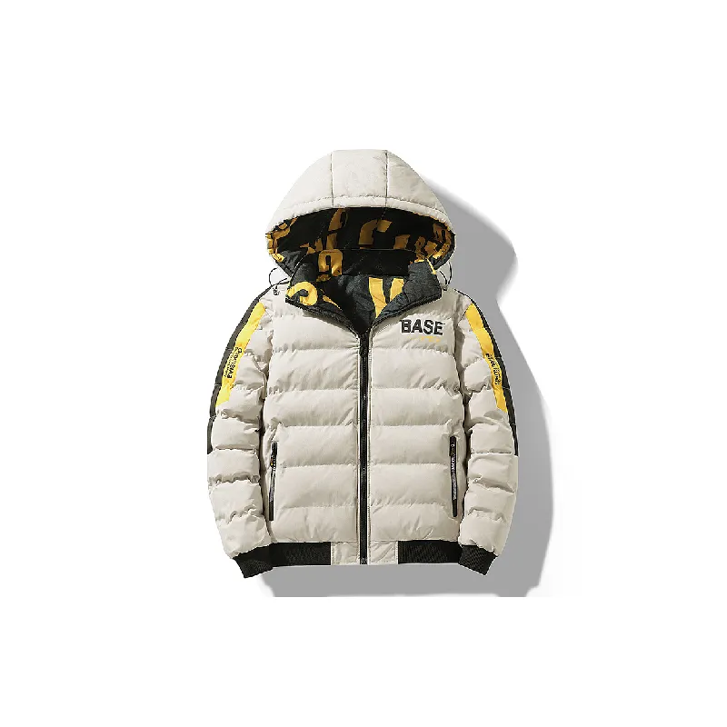 Casual Warm Blended Synthetic Fabrics Quilted Jacket-8