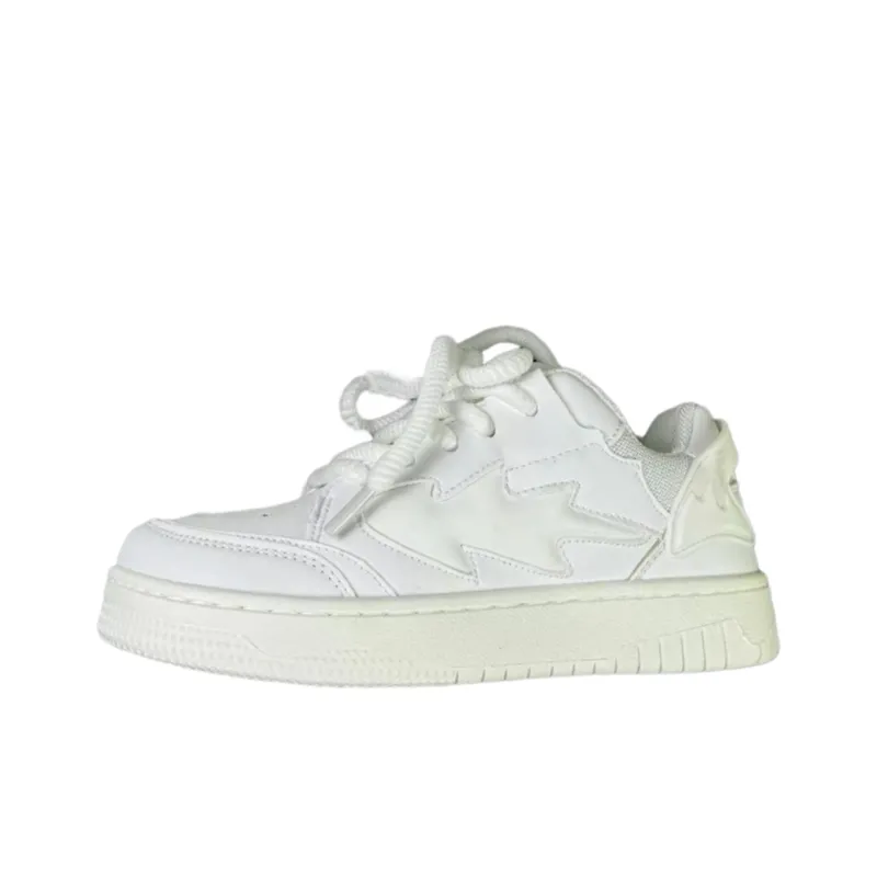 Contrast Color Thick Bottom Sports Shoes-9