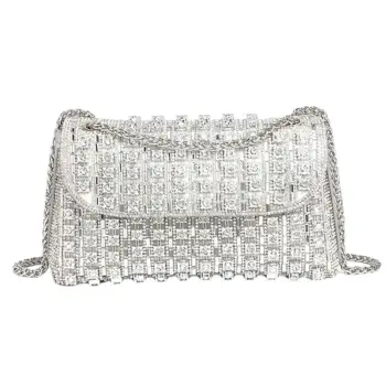 Retro Rhinestone Shoulder Bag