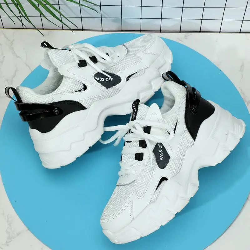 Breathable Casual Chunky Sneakers-2