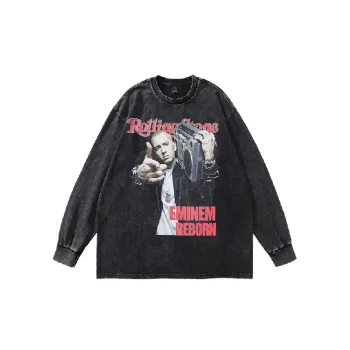 Retro Washed Long Sleeve Sweatshirt