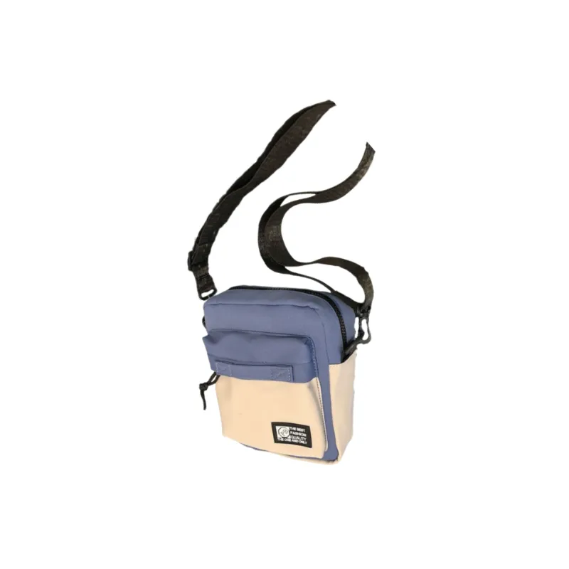 Casual Contrast Color Crossbody Bag-0
