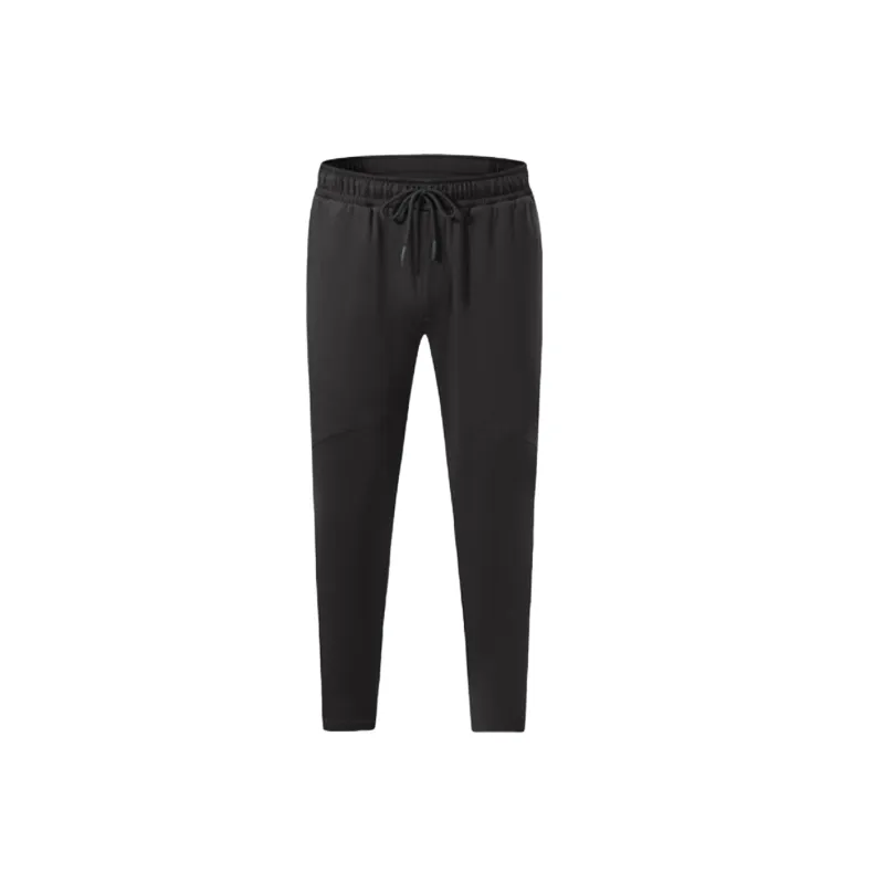 Sporty Loose Blended Synthetic Fabrics Casual Pants-0