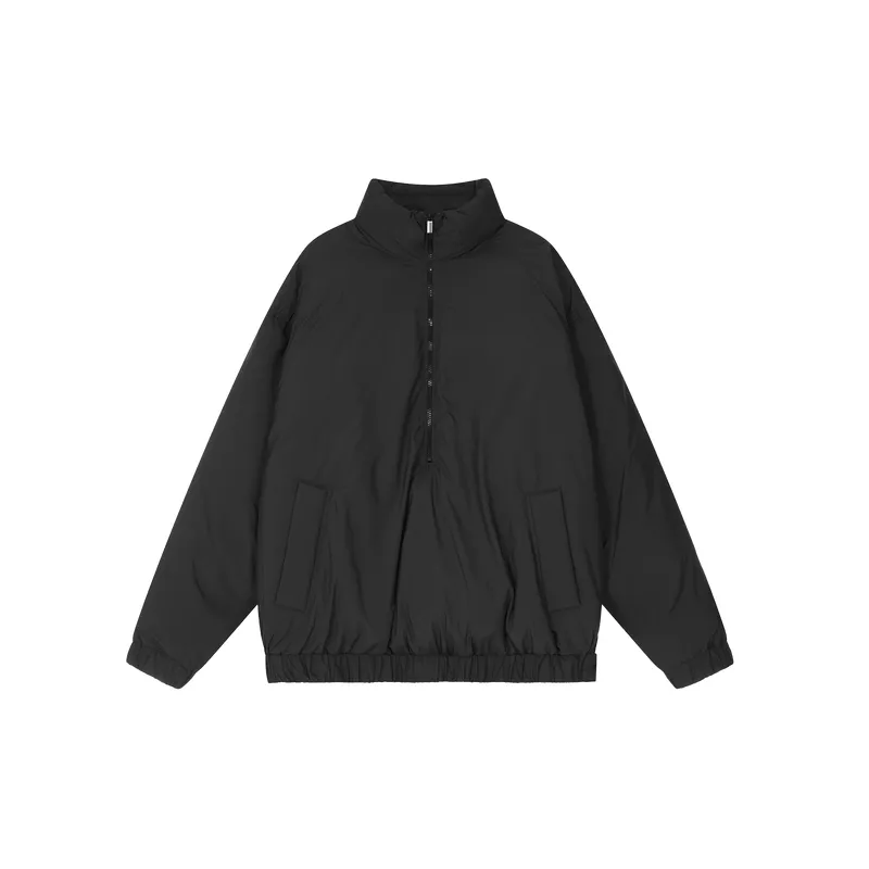 Retro Zipper Quilted Jacket-2