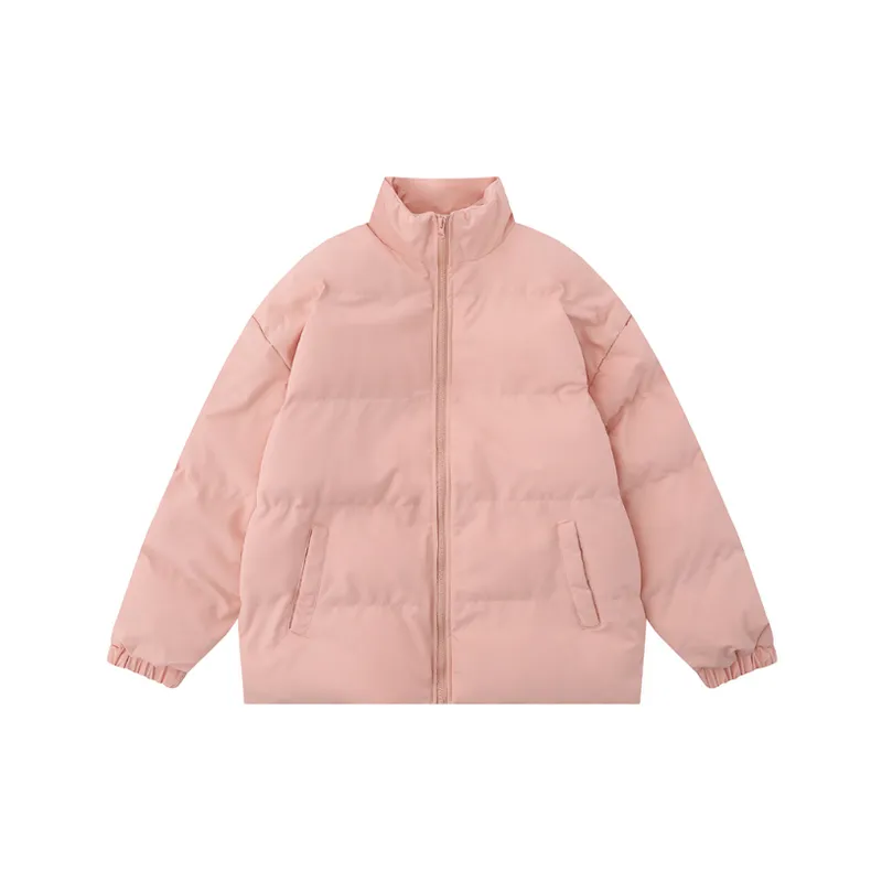 New Arrival Trendy Solid Color Bread Coat-6