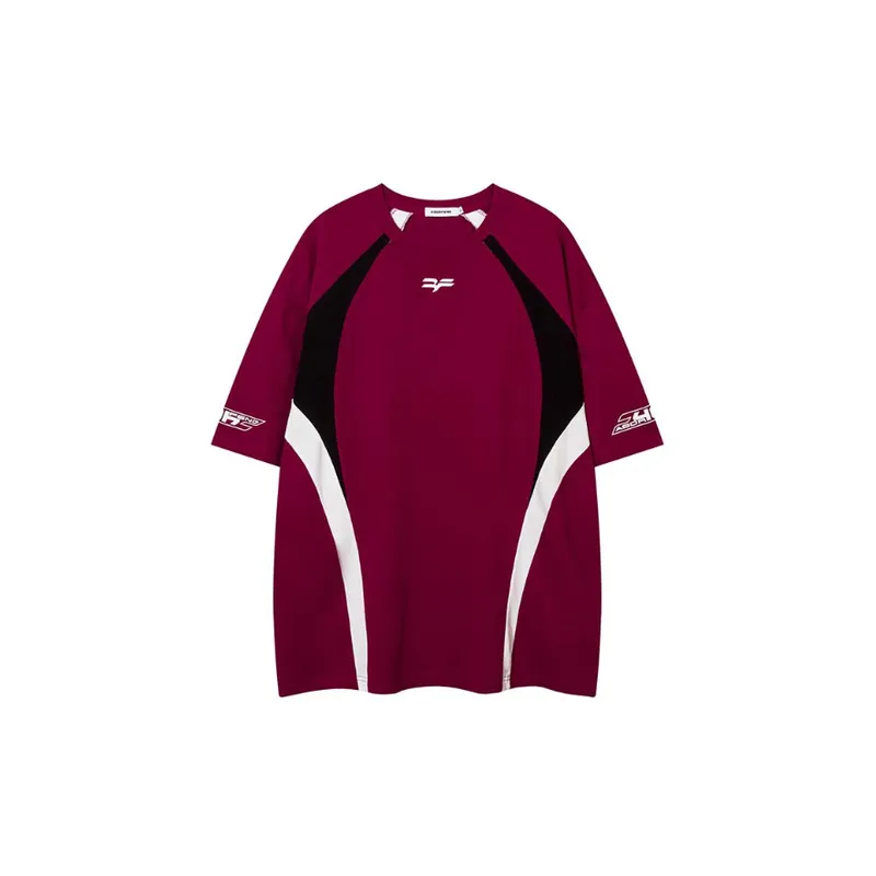 Retro Loose Racing Suit T Shirt