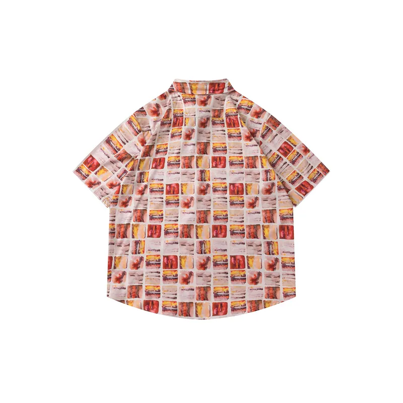 Floral Short Sleeved Shirt-1