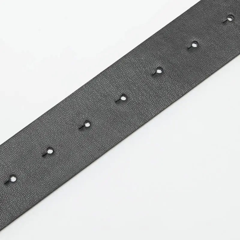 Fashionable Letter Leather Belt-2