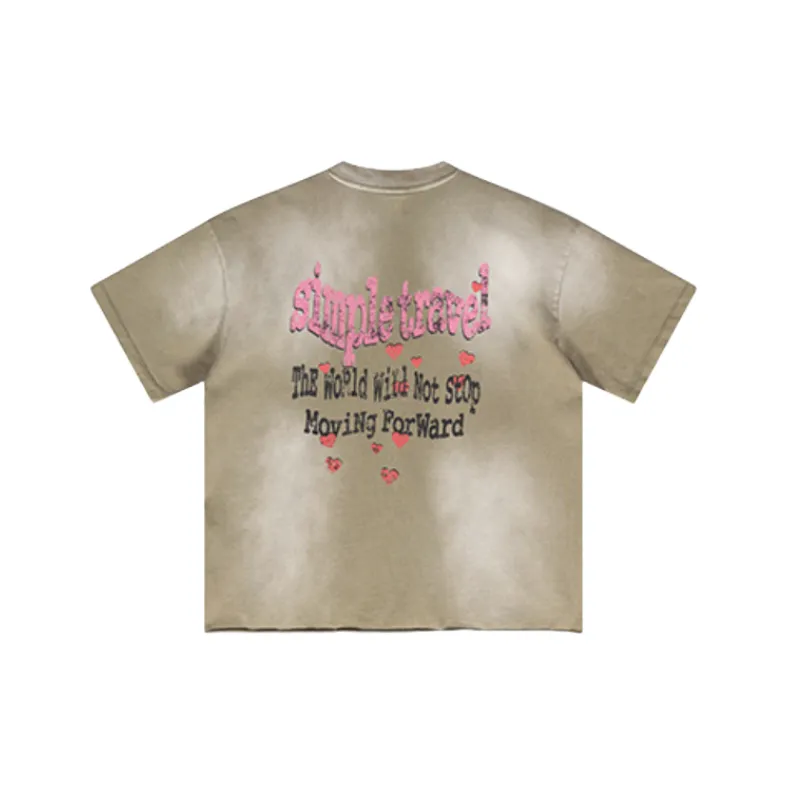 Basics Fashionable 100% Cotton T Shirt-1
