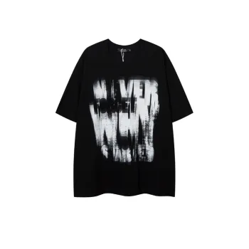 National Letter Print T Shirt