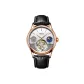 Rose Gold Case Silver Dial