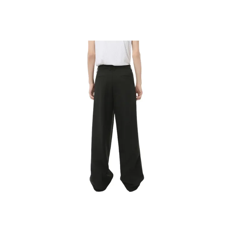 Fashionable Simple Polyester Suit Trousers-2
