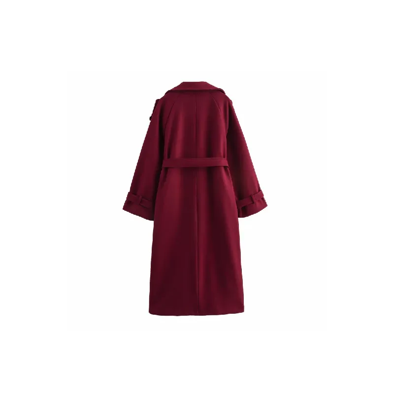 Fashion Casual Blended Fabric Coat Women-1