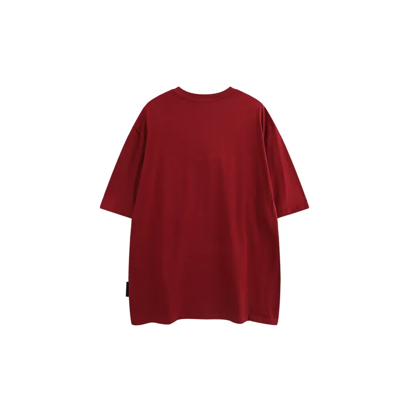 Basics Print 100% Cotton T Shirt-1