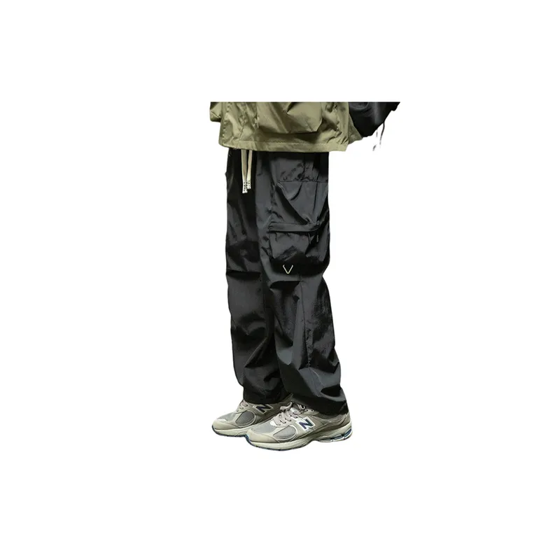 Loose Straight Leg Cargo Pants-0