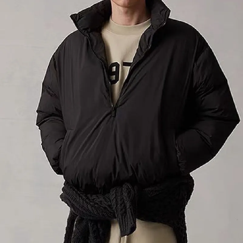 Retro Zipper Quilted Jacket-3