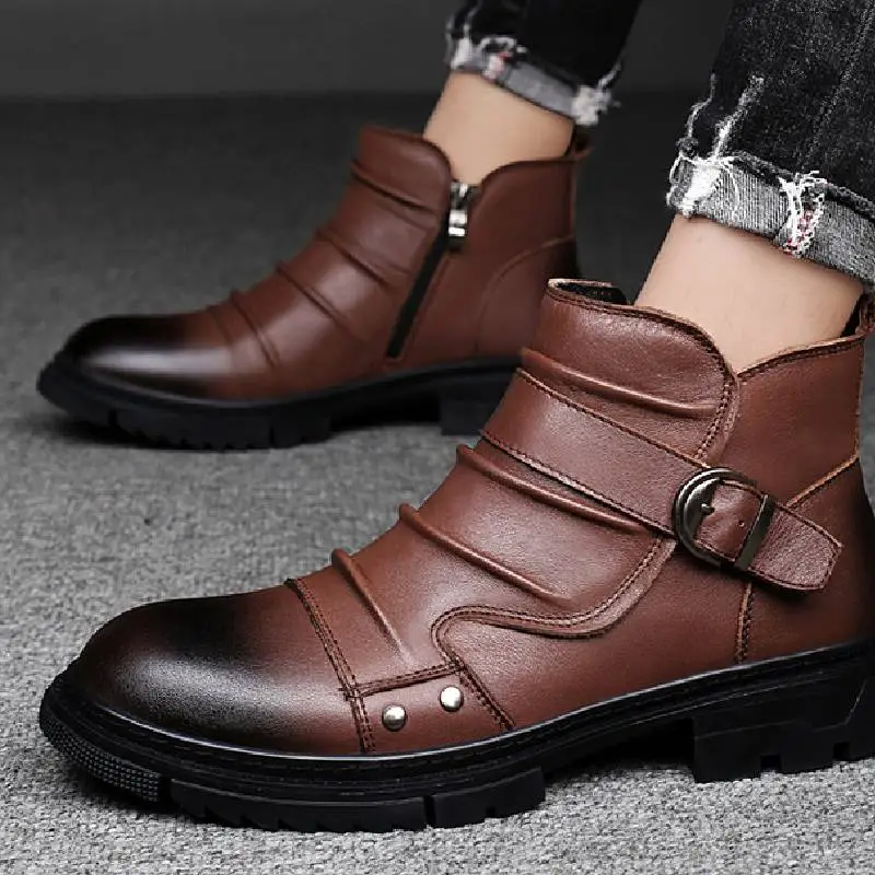 Basics Simple Ankle Boots-1