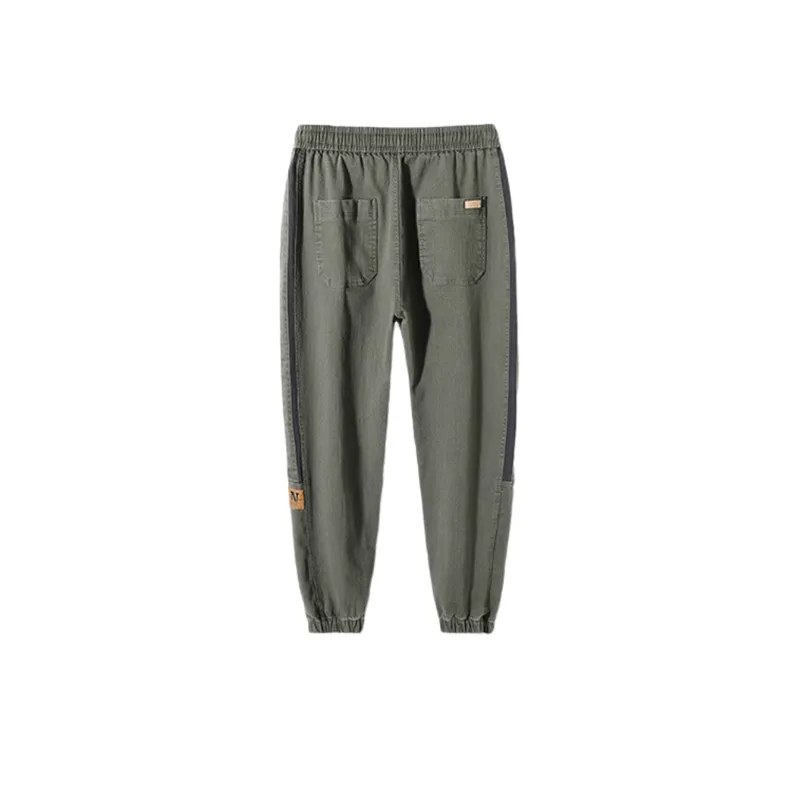 Casual Loose Striped Trousers-5