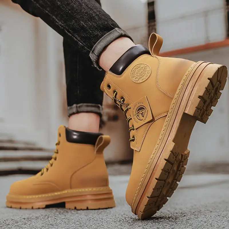 Casual Plain Martin Boot-2