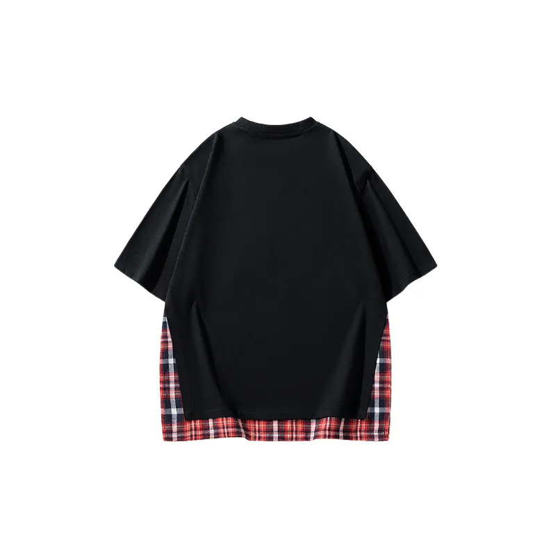 Casual Loose Polyester T Shirt-3