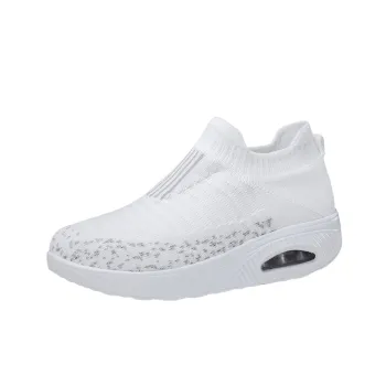Sporty Breathable Slip On Shoes
