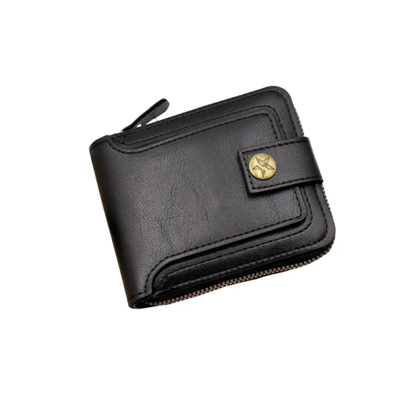 Basics Zipper Wallet Man-1