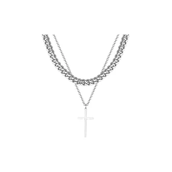 Versatile Double Layer Stacking Necklace