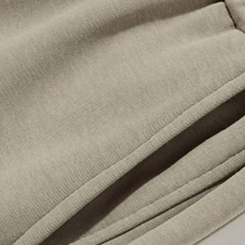 Simple Basics Cotton Casual Pants-5