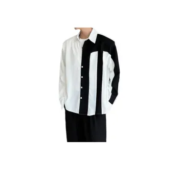 Trendy Black And White Shape Jacket