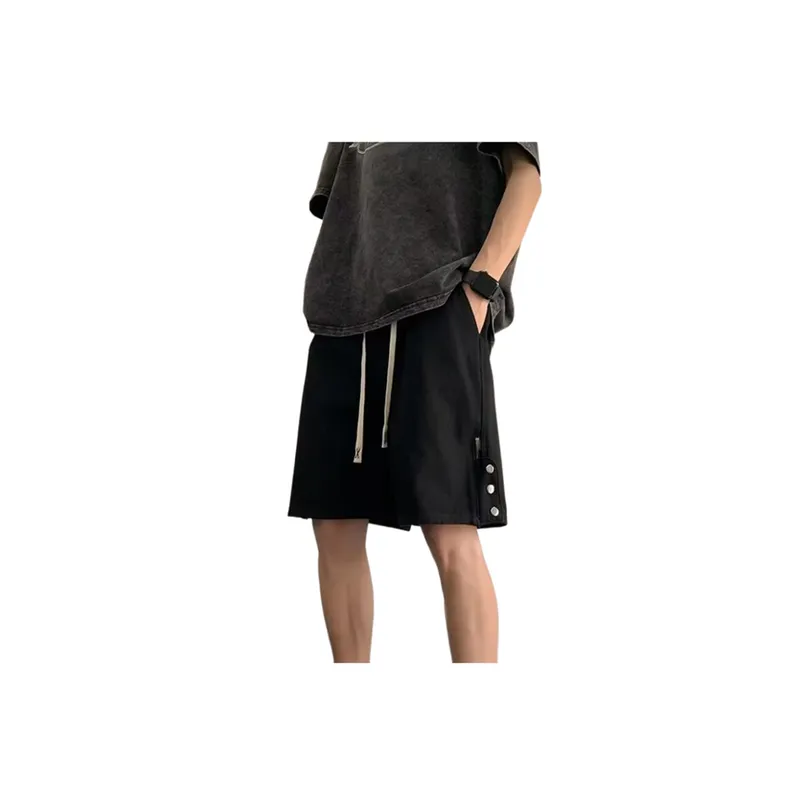 Functional Large Pockets Casual Shorts-4