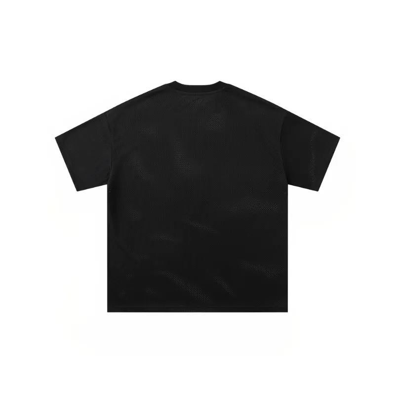 Trendy Embroidery Polyester T Shirt-1