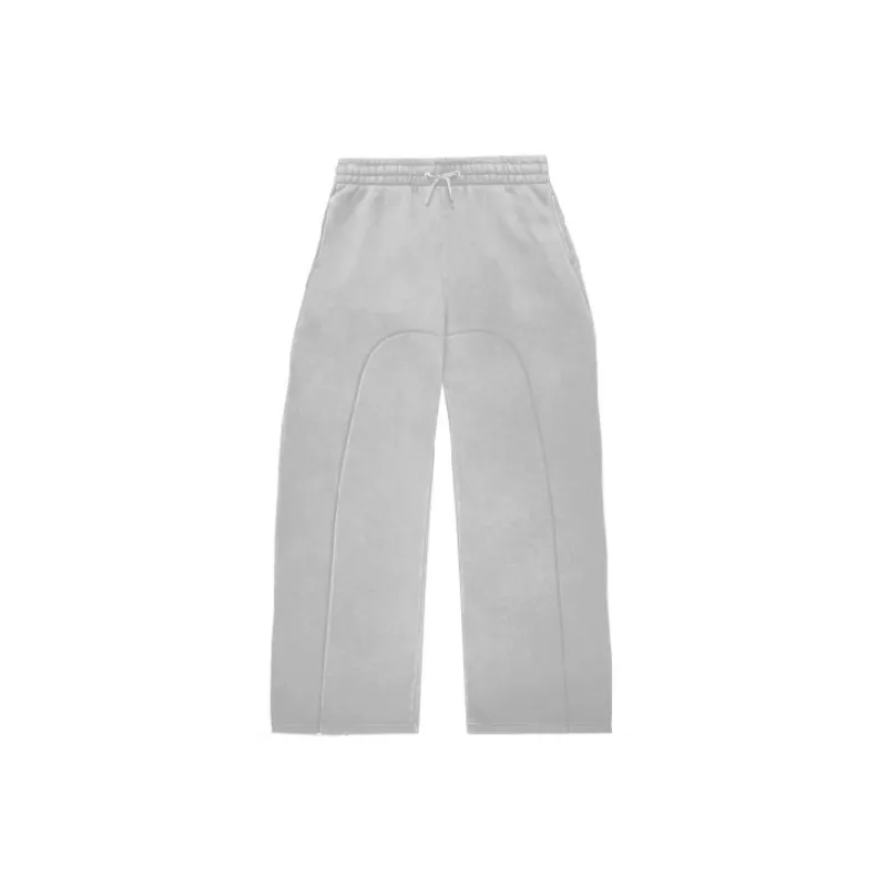 Fashionable Plain Casual Pants-0