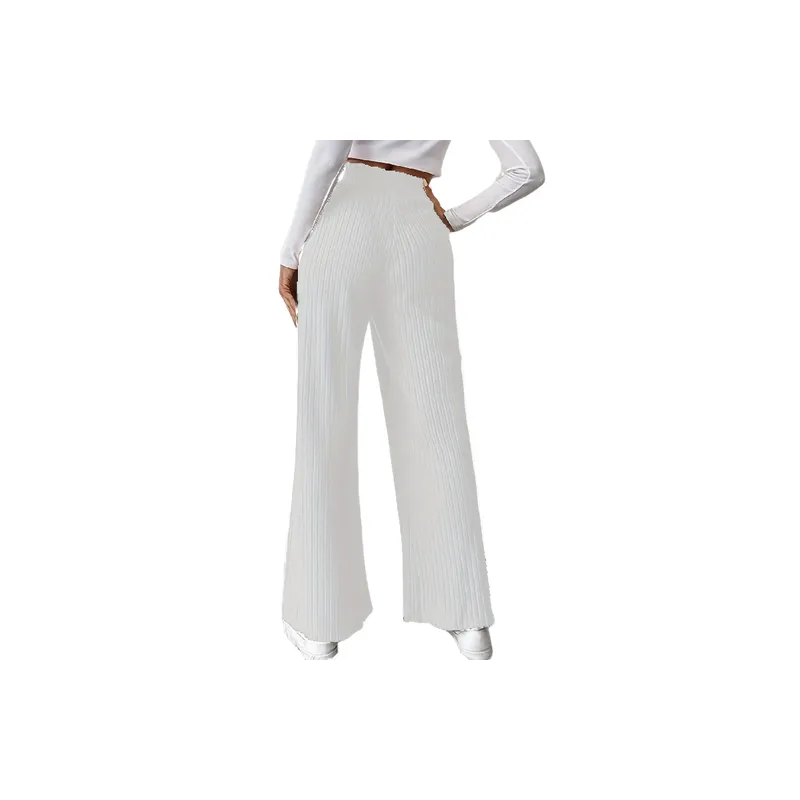 Casual Loose Polyester Sports Pants Women-5