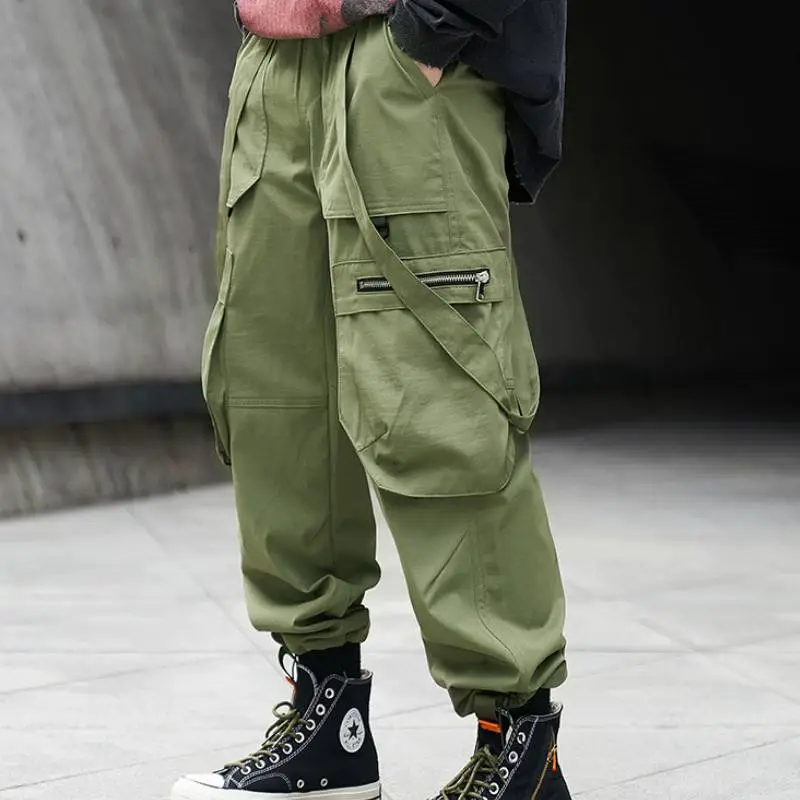 Casual Loose Cargo Pants-8
