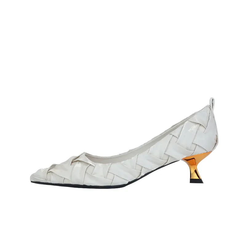 Glamorous Plain High Heels-0