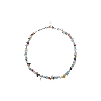 Sweet Colored Stone Necklace