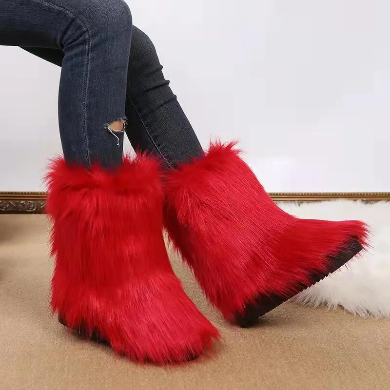 Fashionable Funky Snow Boots-4