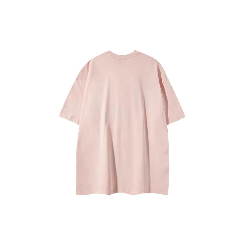 Retro Cute Cotton Blended Fabric T Shirt Unisex-1